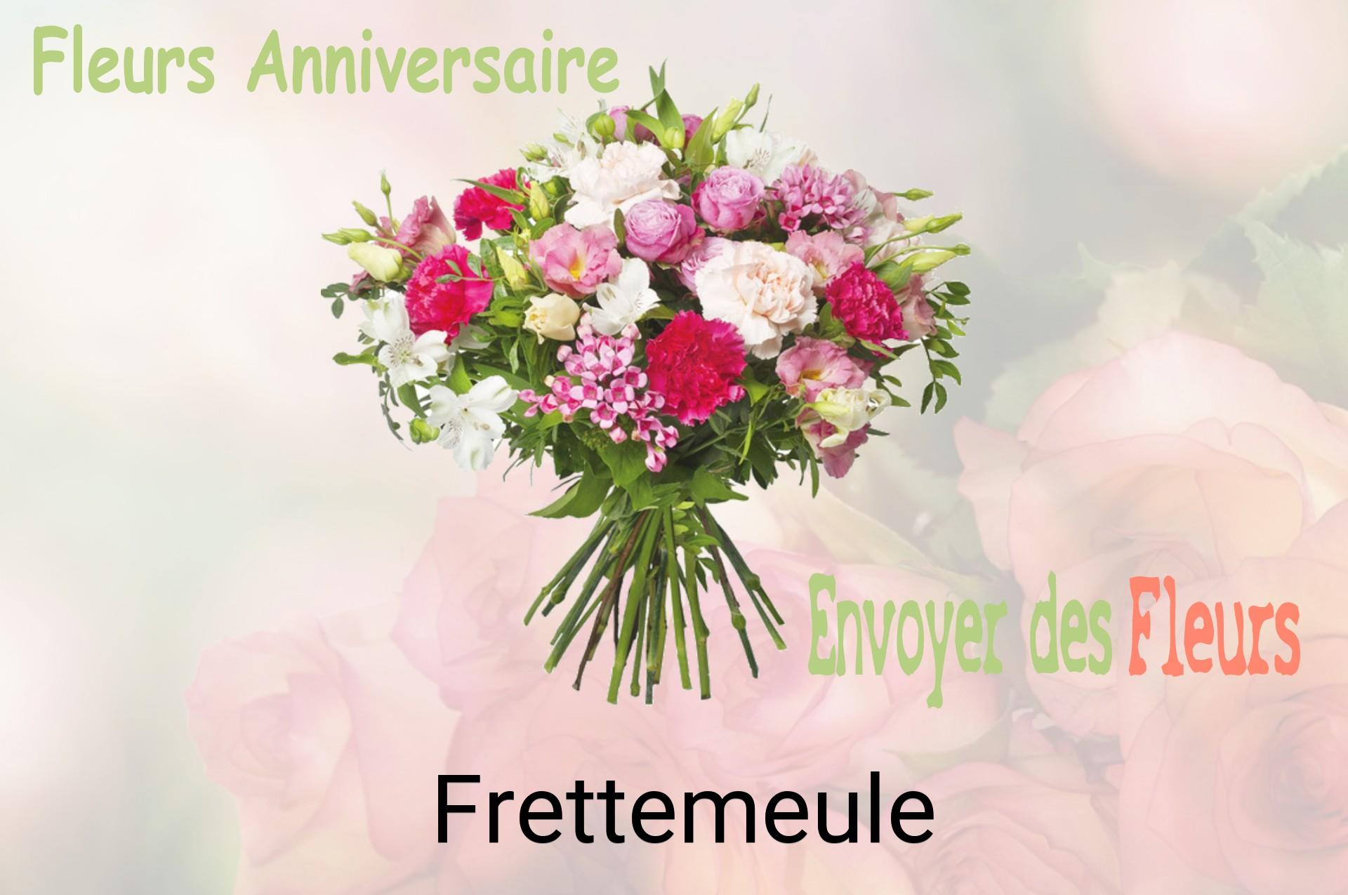 Bouquet de fleurs d’anniversaire livré à Frettemeule