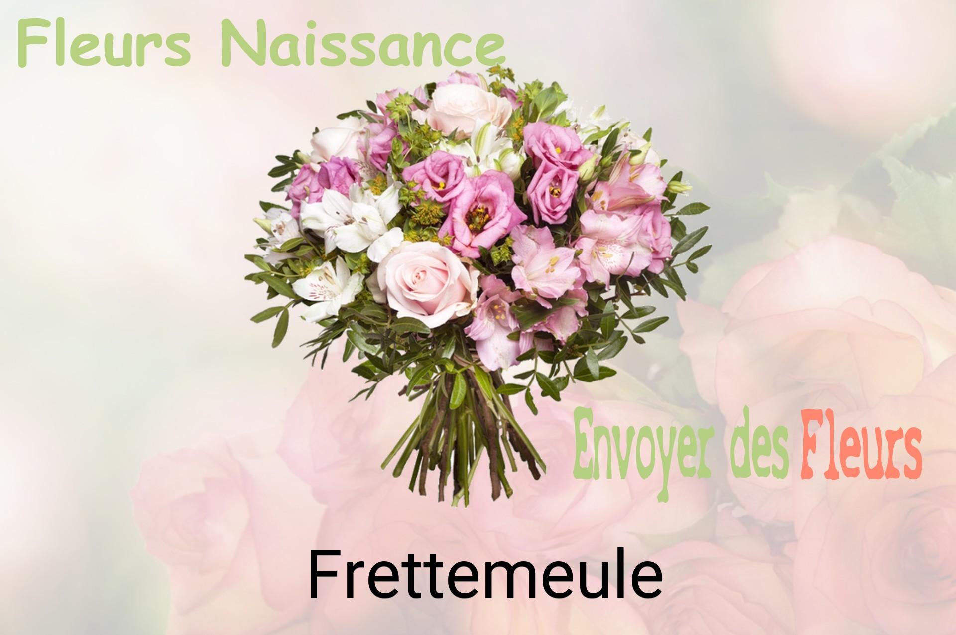 Bouquet de fleurs de naissance livré à Frettemeule